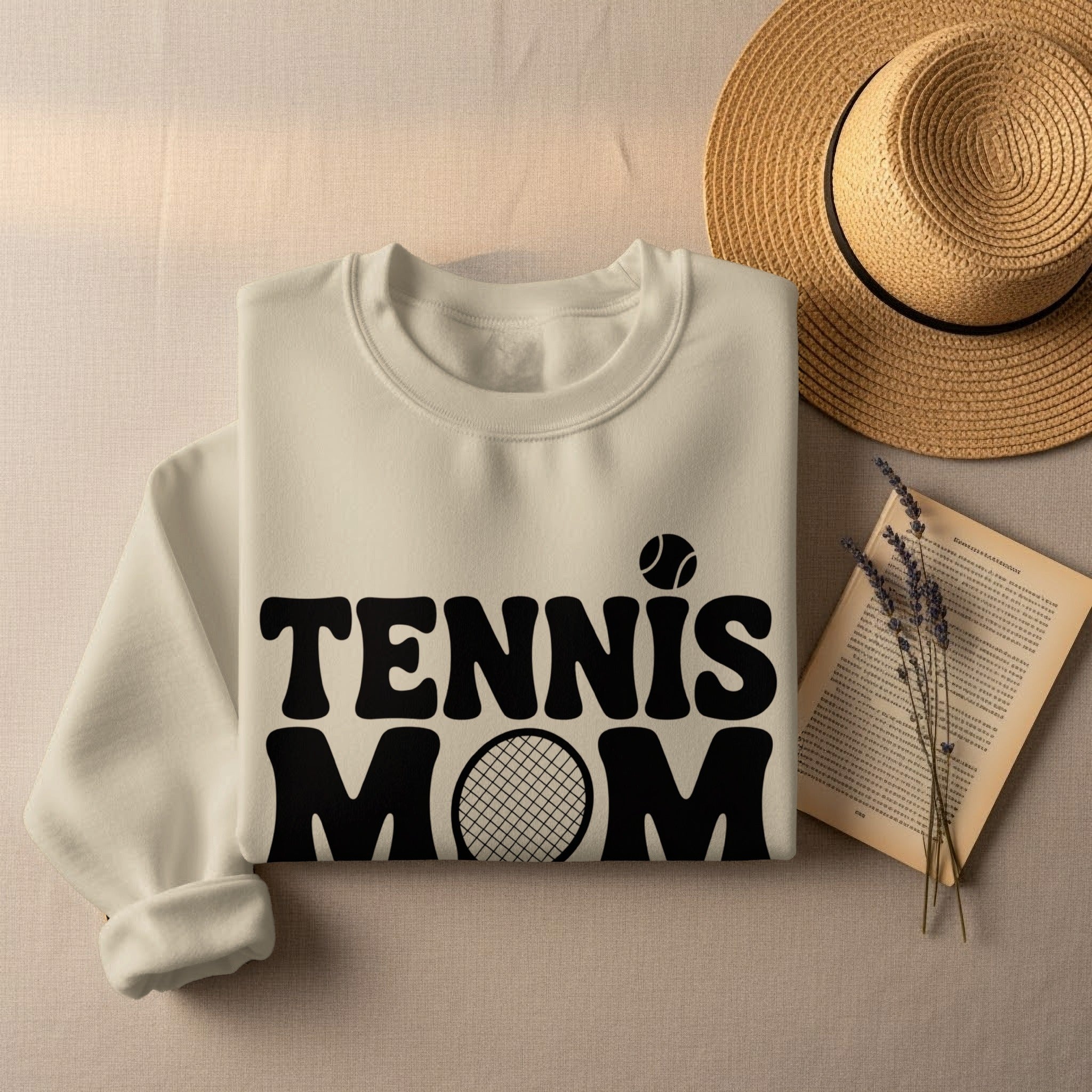 Tennis Mom Graphic Print Long Sleeve Shirt product type