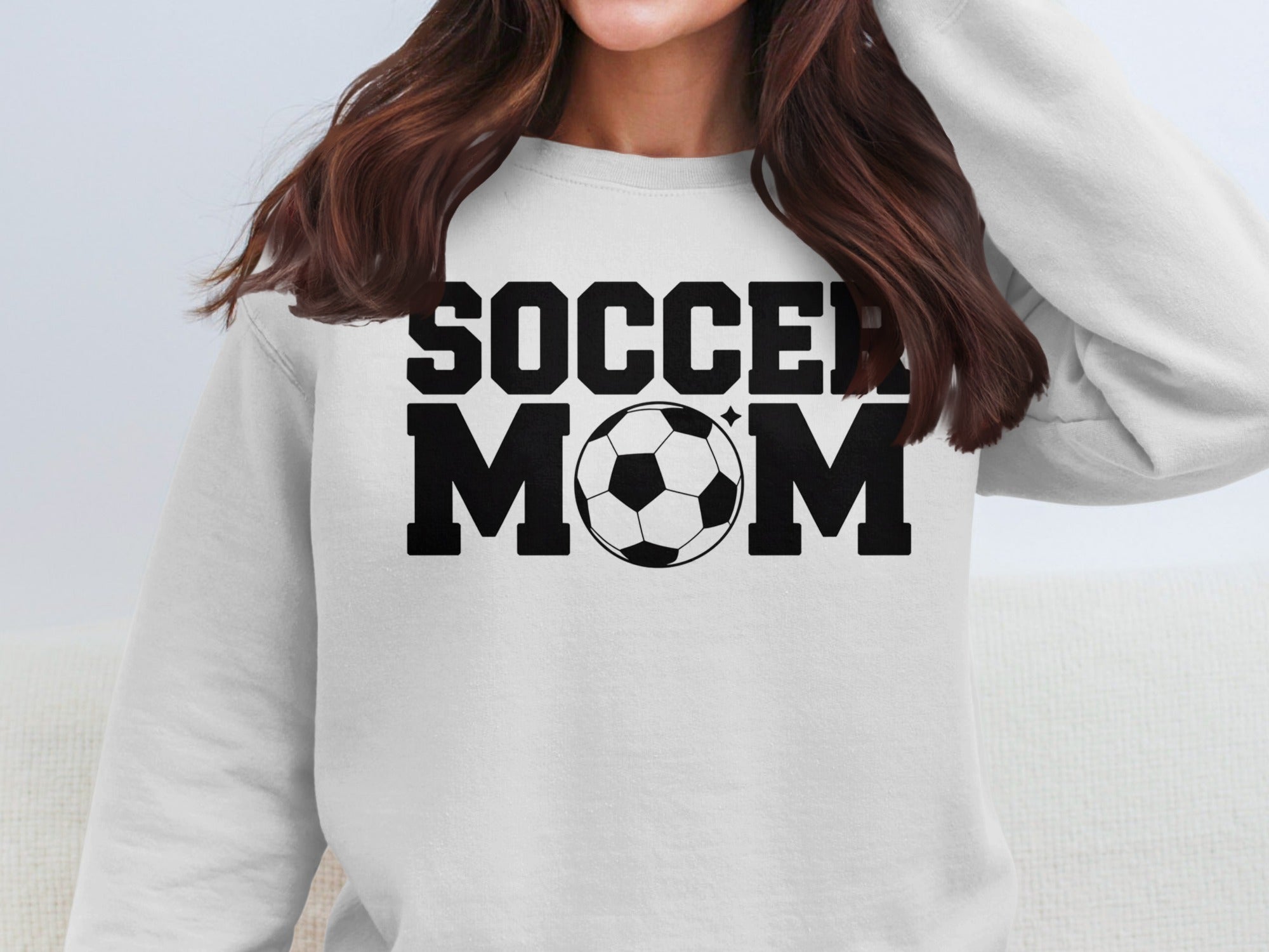 Soccer Mom Print Long Sleeve Shirt product