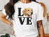 Golden Retriever Love Graphic Tee Shirt product type